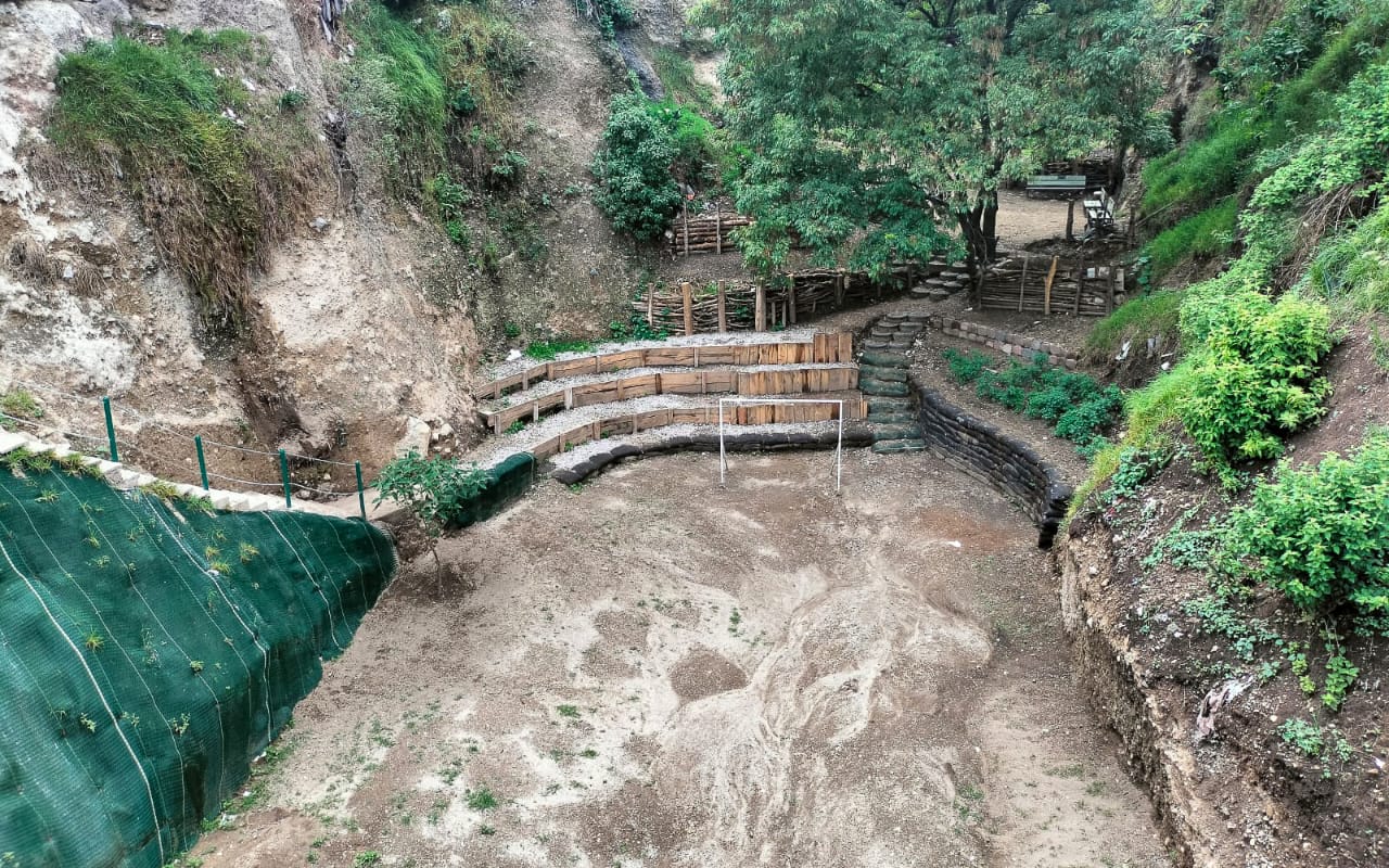 Mantenimiento de áreas restauradas